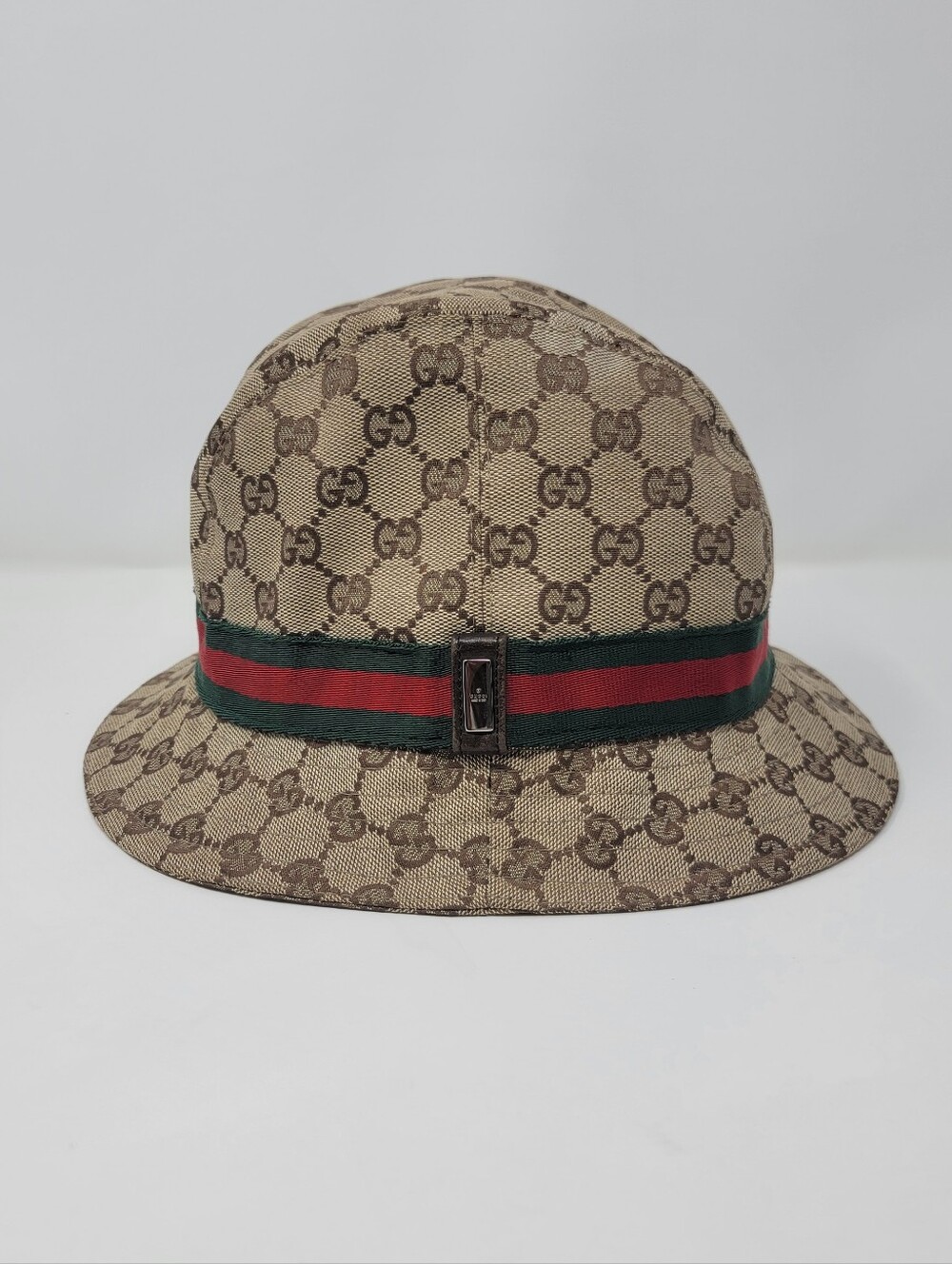GUCCI GG Canvas Sherryline Bucket Hat Size L (59cm)